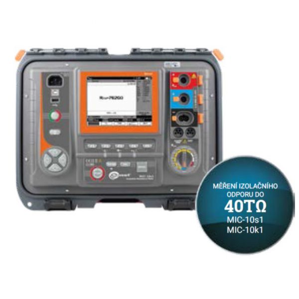 Měřicí přístroj izolačního odporu SONEL MIC-10s1 / MIC-10k1 / MIC-05s1 / MIC-5050