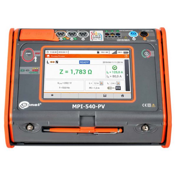 Multifunkční měřič elektrických instalací MPI-540 / 540-PV